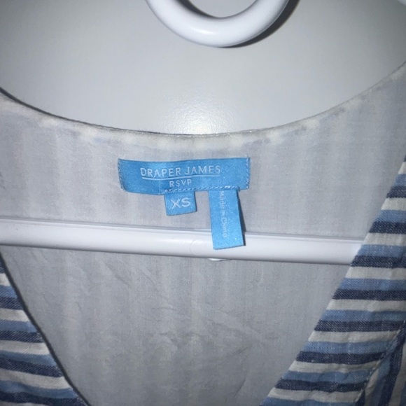 Women's DRAPER JAMES RSVP™ Striped Linen-Blend Sun Dress - Picture 3 of 3